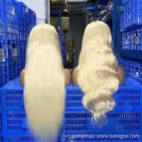 Cheap Wholesale Hd 100% Natural Full Lace Human Hair Wig.hd Brazilian Glueless Blonde Human Hair Full Lace Wigs for Black Women